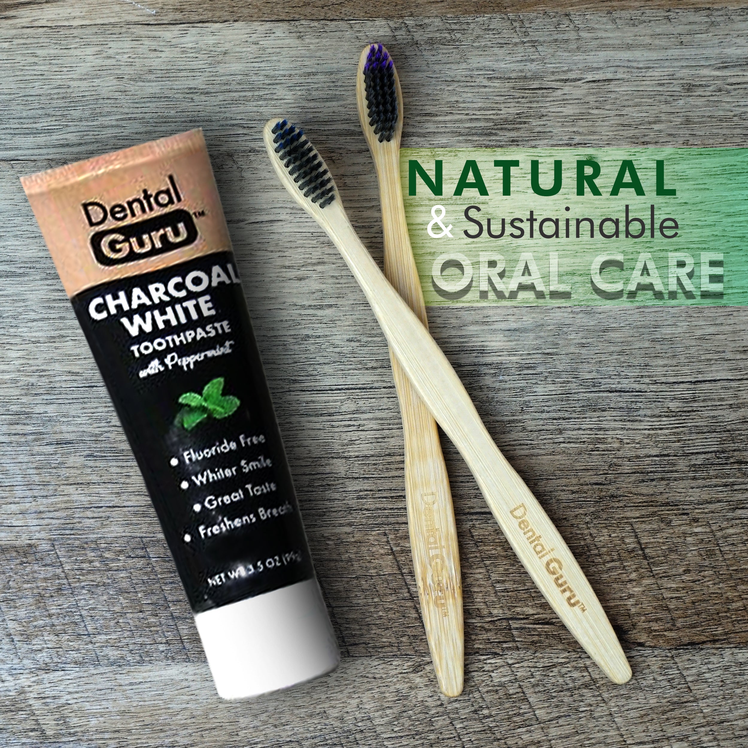 Bamboo Charcoal Toothbrush (pack of 18)- Wholesale Only, Contact to Purchase