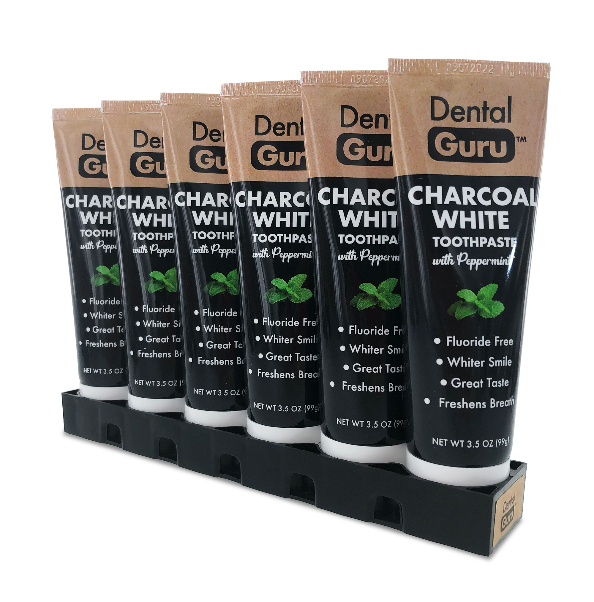 Dental Guru Charcoal Toothpaste (Pack of 18)- Wholesale Only, Contact to Purchase